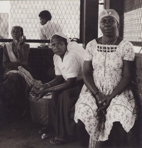 Hanna Seidel, Surinamese Woman, Black and White Photograph, 1960s for
