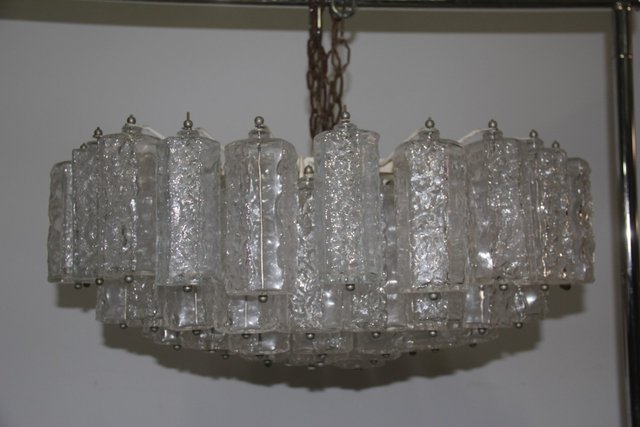 Italian Murano Art Glass Chandelier Italian Murano Art Glass Chandelier