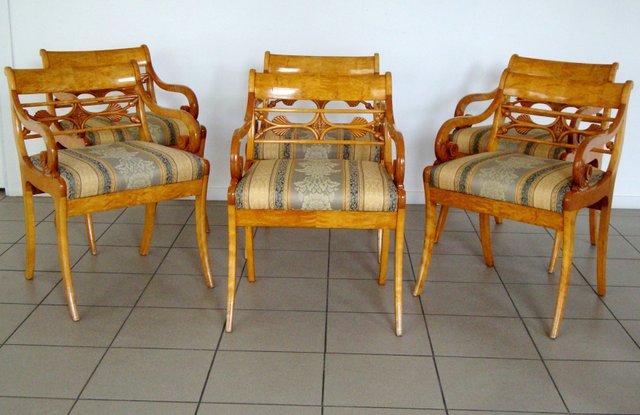Royal Kraft Set Di 6 Timbri In Legno Con Motivi Cuore E Pavone - Per Stampa Su Tessuto, Carta, Argilla E Fai Da Te Creativo