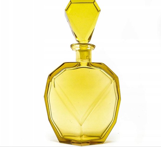 Carafe En Cristal Moser Splendide - Bordure Or 24 Carats - Vintage République Tchèque