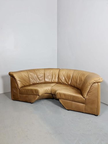 Vintage curved sofa deals
