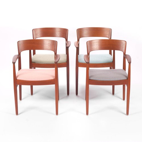 Vintage Danish Chairs by Henning Kjærnulf for Korup Stolfabrik, 1960s