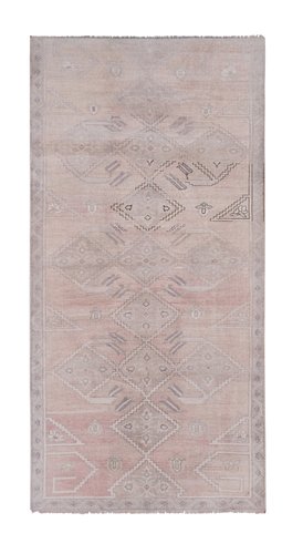 Vintage Turkish Faded Karapinar Rug for sale at Pamono