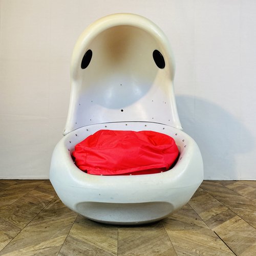 70s egg chair with speakers sale