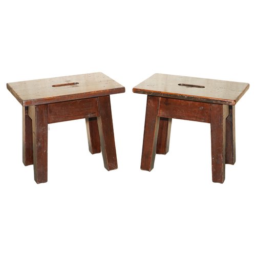 Set of Milking Stools, 1910s for sale at Pamono