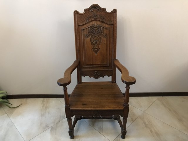 Sedie a trono rinascimentali, XIX secolo in vendita su Pamono