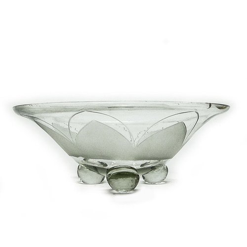 Art Deco Vase von Hortensja Glassworks, Polen, 1950er bei Pamono kaufen