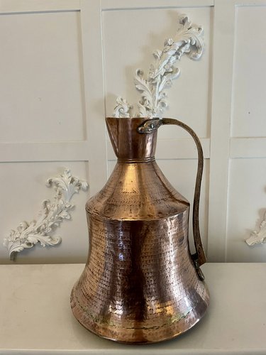 Large Antique George III Water Jug in Copper, 1800 for sale at Pamono