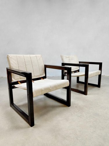 Poltrone Diana Safari vintage di Karin Mobring per Ikea, anni '70