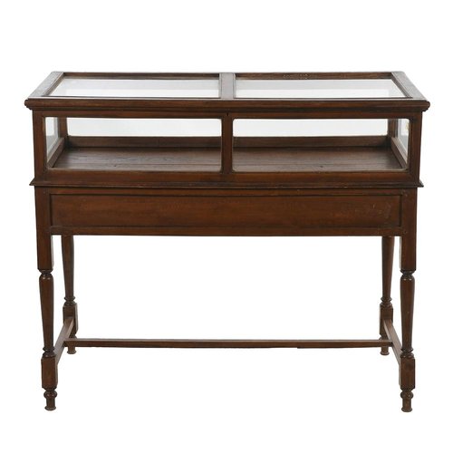 Vintage Wooden Display Table for sale at Pamono