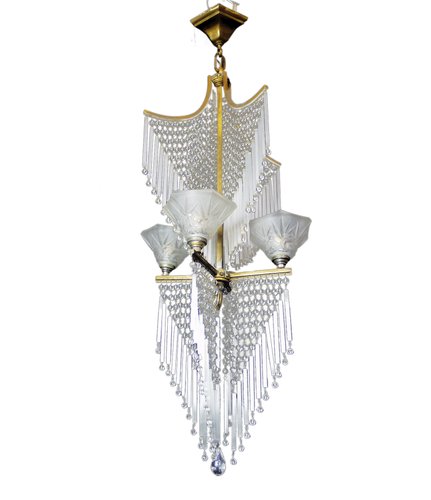 Vintage French Art Nouveau Chandelier From Lorrain Daum For At Vintage French Art Nouveau Chandelier From Lorrain Daum For At Pamono