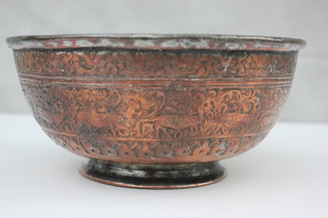 Cocotte/fait tout cuivre étamé L Lecellier - Arts de la table