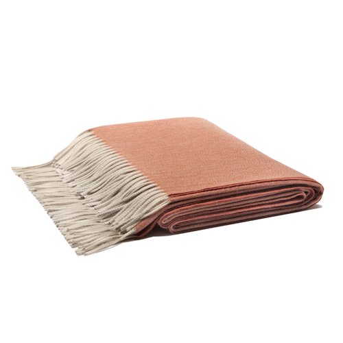 Fringe Zibelline Cashmere Throw Blanket from Lo Decor for sale at