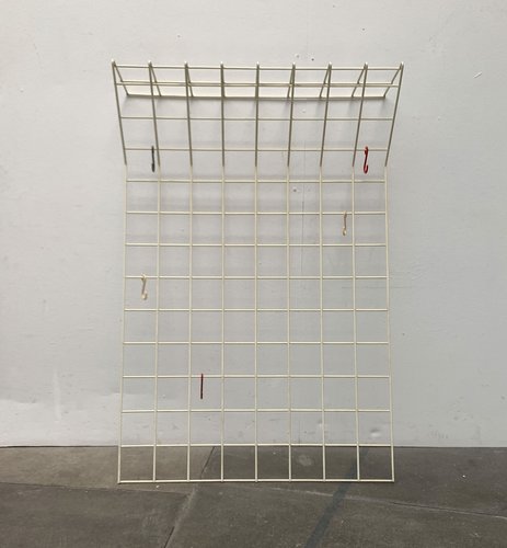 Antique String Rack Mid-Century Minimalist German String Coat Rack, 1960s for sale at Pamono