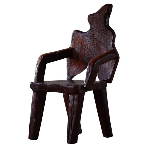 Moderner skandinavischer Wabi Sabi Stuhl aus Holz, 1930er bei Pamono kaufen