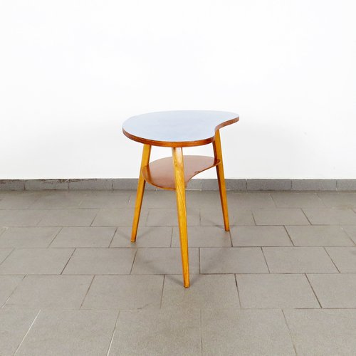 Oak & Plastic Coffee Table for sale at Pamono