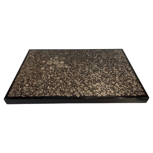 Olimpo Duschwanne Aus Schwarzem Harz-Marmor – 90x190 Cm, Mit Edelstahlgitter