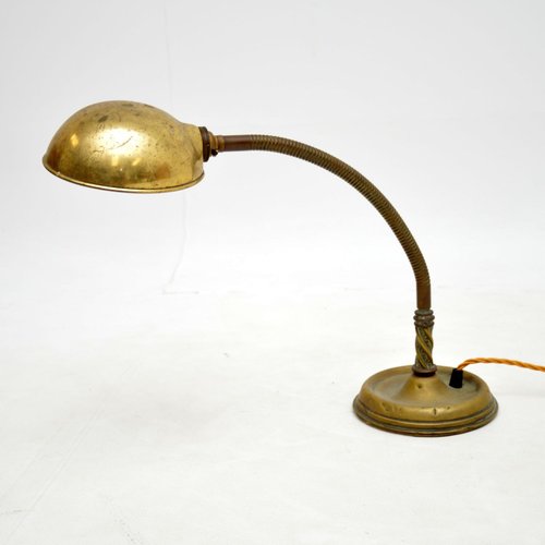 Lampe Ancienne Ampèremètre En Laiton - 1910 - Industriel Vintage
