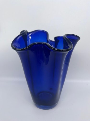 dump en million Lærd Murano Glass Handkerchief Vase, 1980s for sale at Pamono