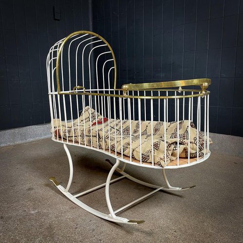 Sujet Porcelaine Enfant Bébé dans coquillage rose : Achat occasion