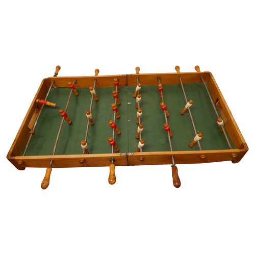 French Wooden Table Top Football Game, 1930 for sale at Pamono