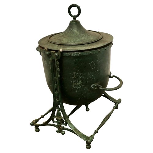 Large 19th Century Iron Pot for sale at Pamono