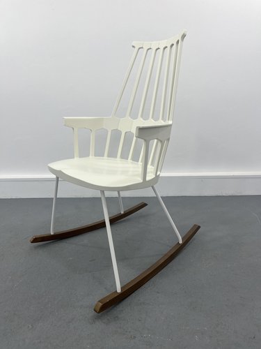 Kartell Comback by Patricia Urquiola White & Oak Chair