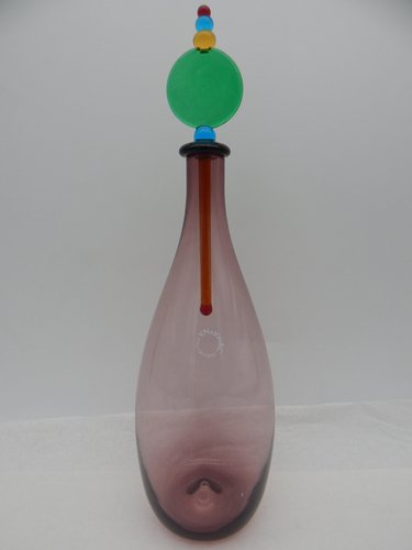 Bottiglia in vetro di Murano di Vincenzo Nason, Italia in vendita su Pamono