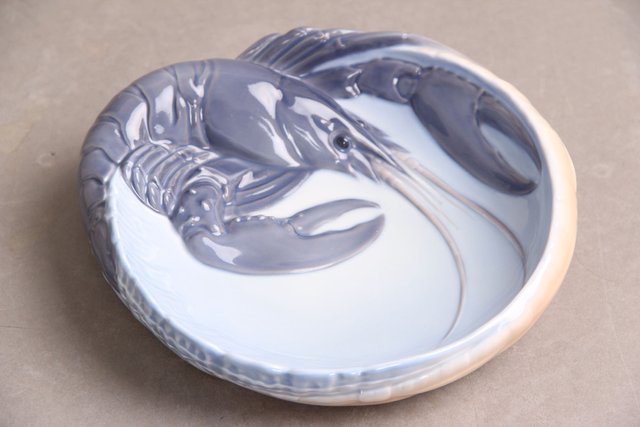 ROYAL COPENHAGEN ロブスターディッシュ Royal Copenhagen Lobster Bowl: Vintage Danish Porcelain Dish - Etsy