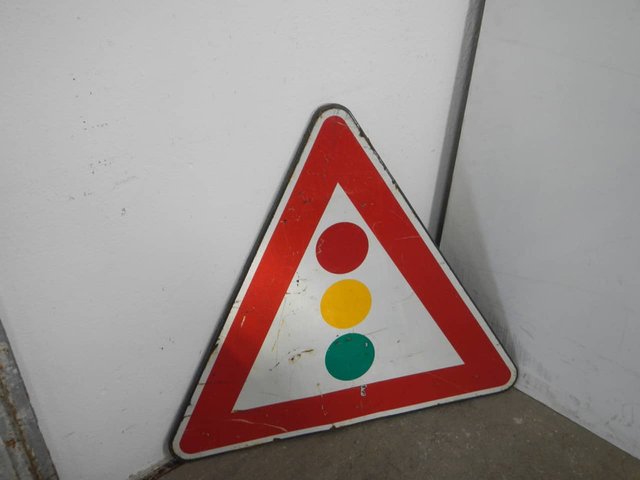 Vintage Road Sign, 1980s for sale at Pamono