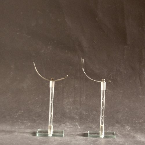 Vintage Shop Shoe Display Stands, 1930s, Set of 2 for sale at Pamono
