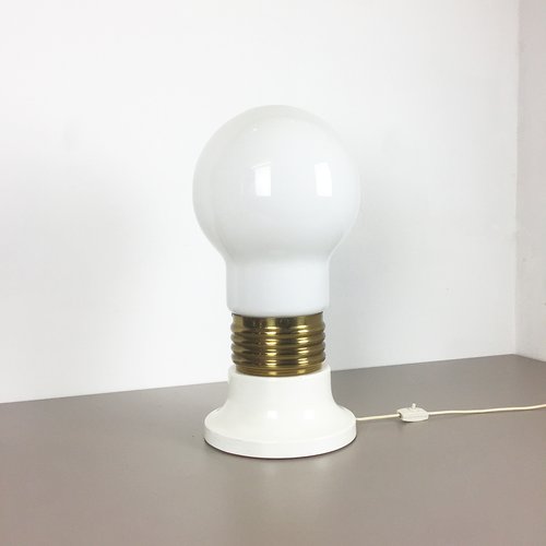 giant light bulb table lamp
