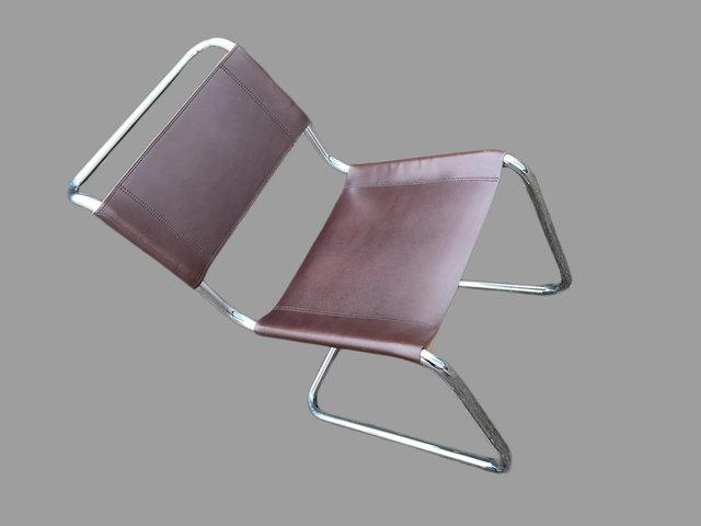 B33 Tubular Chrome Cantilever Chair by Marcel Breuer for Thonet