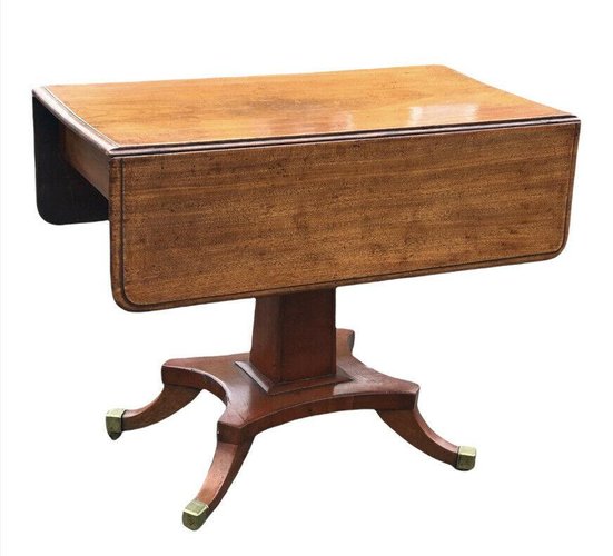 Victorian Sofa Table in Mahogany for sale at Pamono