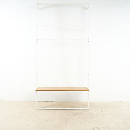 Vintage White Clothes Rack for sale at Pamono