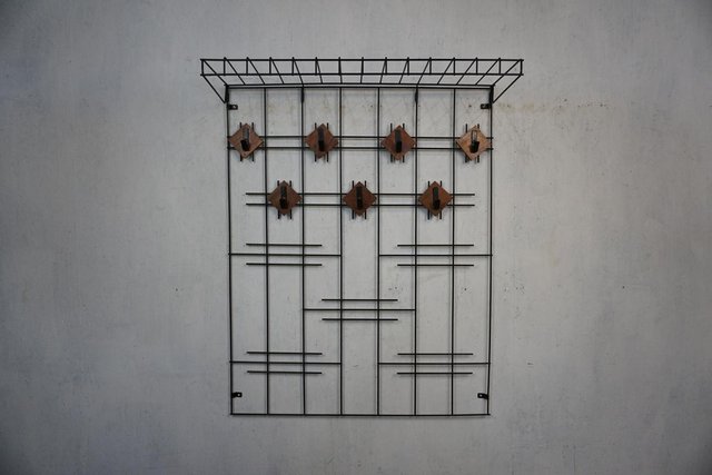 Vintage Wardrobe in String Design, 1960s for sale at Pamono