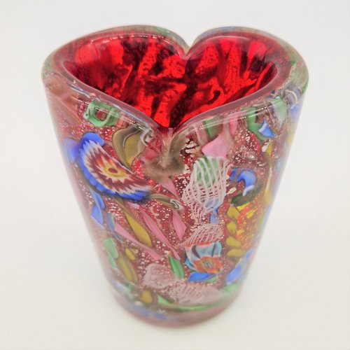 Paires de Verres Murano soufflé à la bouche Attribué à