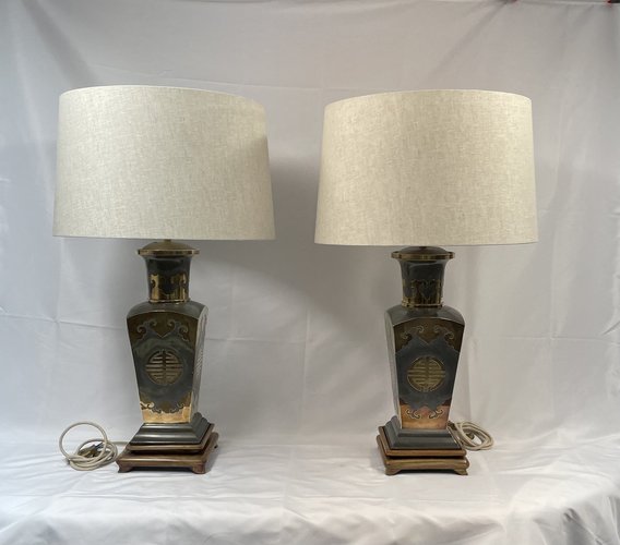 Lampada da comodino piccola con base in marmo Alma | Westwing