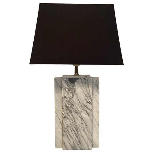Marble Bedside Lamp, 1980s for sale at Pamono