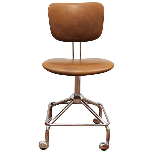 Vintage Office Swivel Desk Chair by Kovona, 1970s for sale at Pamono