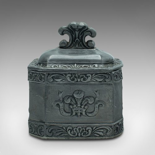 Antique English Commemorative Tobacco Keeper, 1810 for sale at Pamono