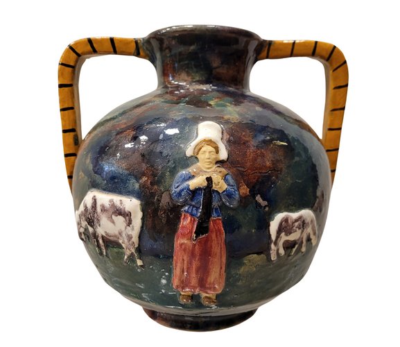 Vase 20ème Siècle de Géo Martel, France en vente sur Pamono