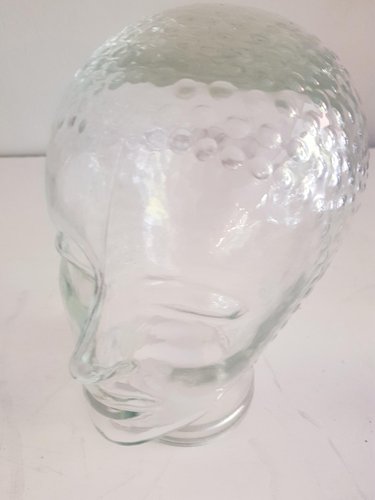 Vintage Glass Head, 1970s for sale at Pamono