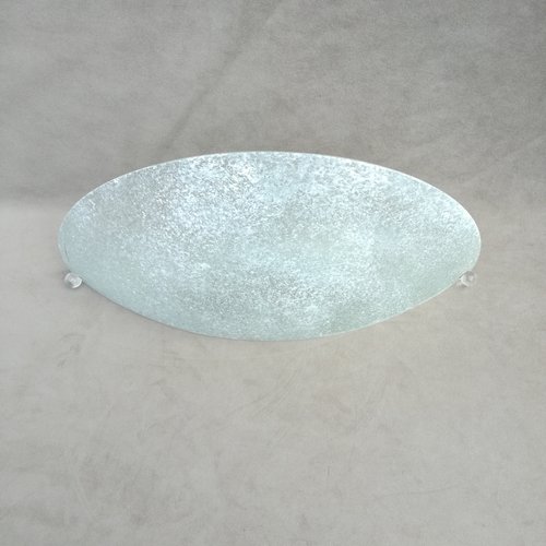Vintage Half Moon Wall Light in Glass for sale at Pamono