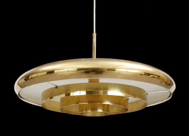 Bergboms Suspension in Brass, Sweden, for sale at Pamono