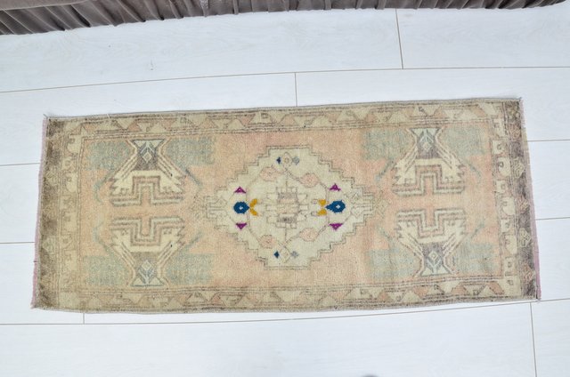 Small Antique Rug in Wool for sale at Pamono