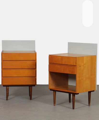 Vintage Chevets Nachttische, 1960er, 2er Set bei Pamono kaufen