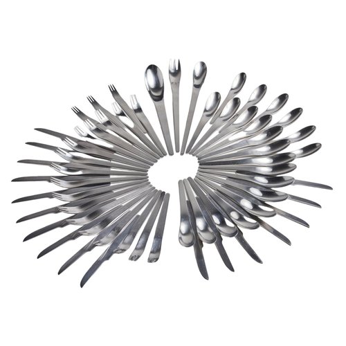 Cutlery Set by Arne Jacobsen for Georg Jensen, 1957 for sale at Pamono