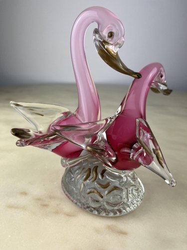 Beavorty Figurina di Delfino in Vetro Soffiato Decorazione