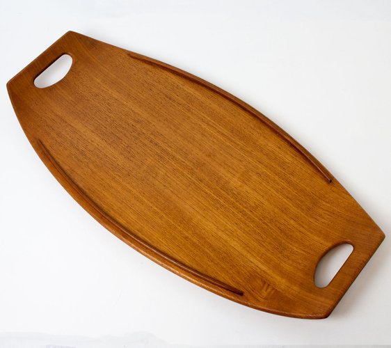 Danish Teak Tray by Jens Quistgaard for Dansk, 1950s for sale at Pamono